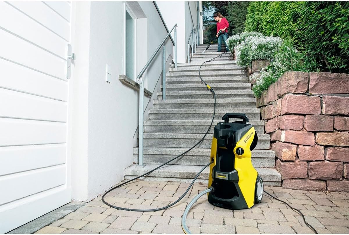 Kärcher K 7 Premium Smart Control Flex Home hogedrukreiniger, druk: 180 bar, wateropbrengst: 600 l/u, vermogen: 60 m²/u, waterfilter, gewicht: 18 kg, flexibele slang, multijetlans