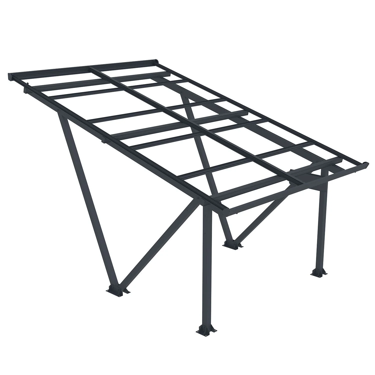 2026 SunLuxe Solar Carport-structuur - 4100 Watt