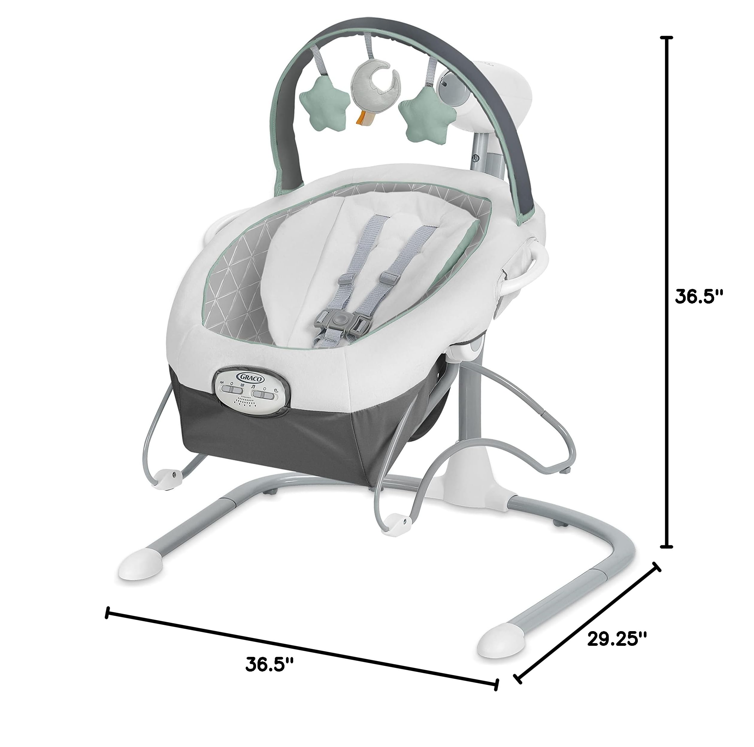 2026 Graco Soothe Swing draagbare schommelstoel