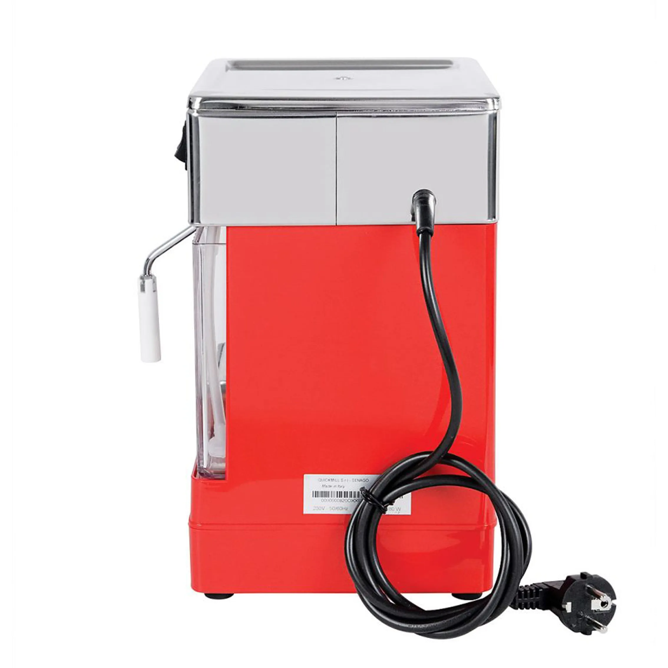 2026 Quick Mill Stretta Rood – Compacte espressomachine met thermoblok