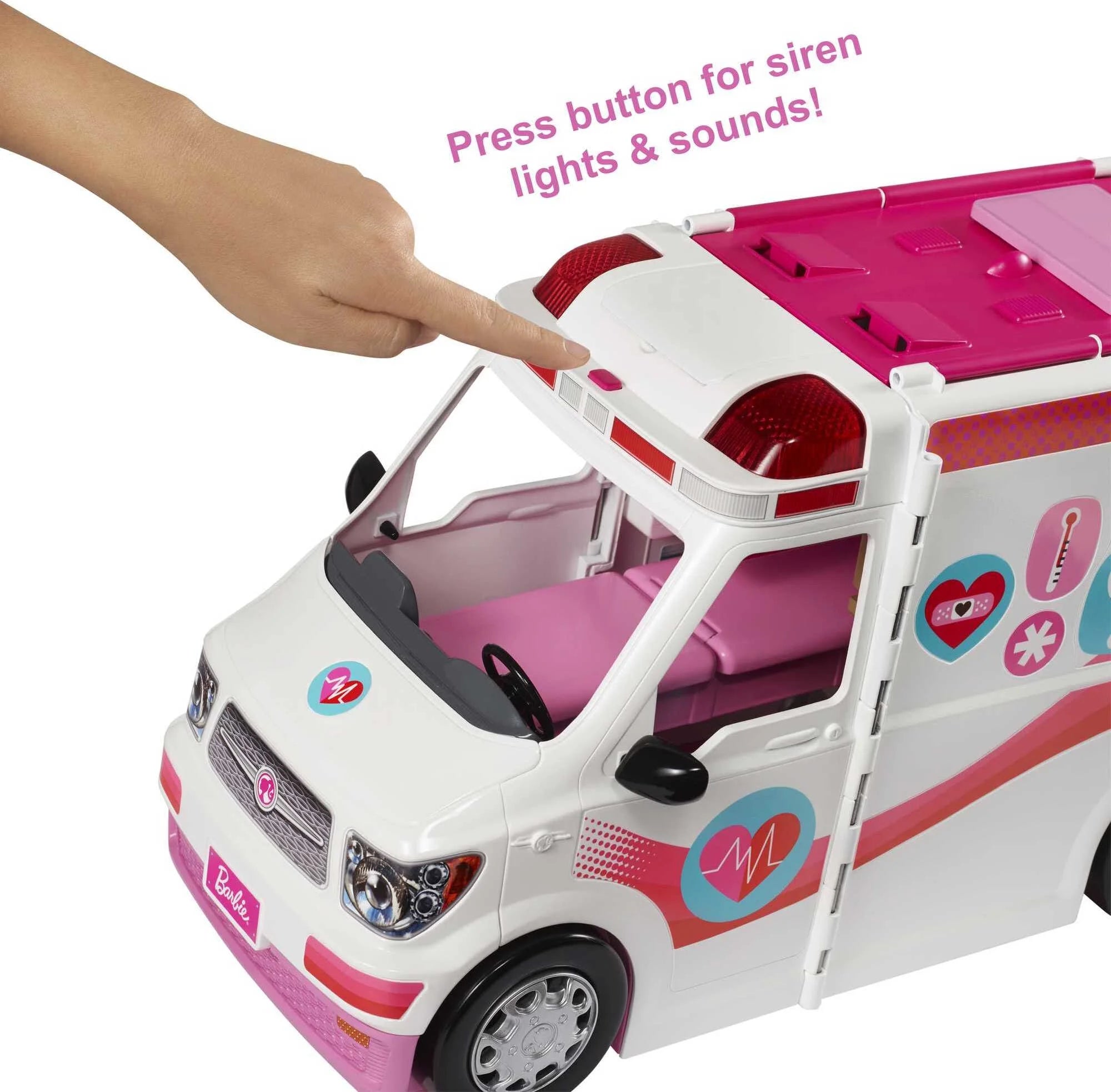 Barbie 2-in-1 Zorgkliniek - Leuke speelset voor kinderen vanaf 3 jaar