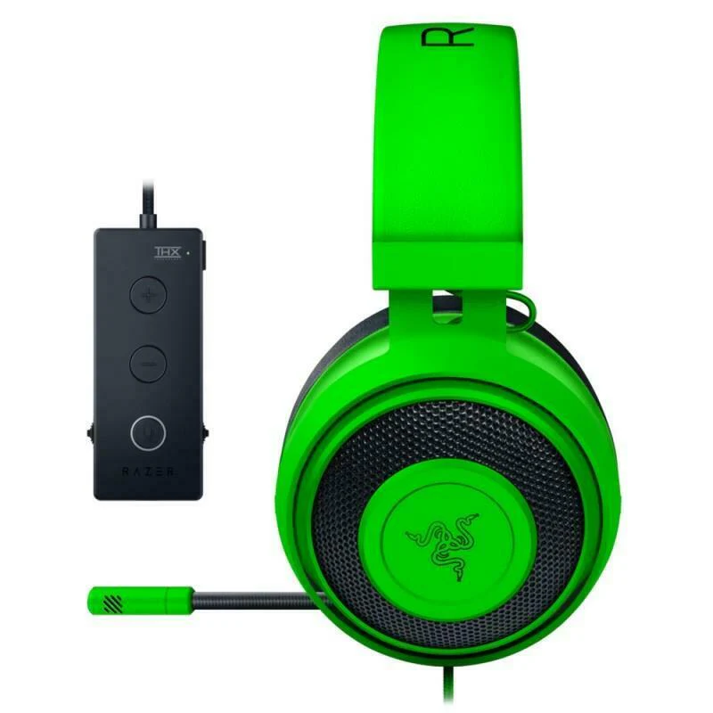 2026 Razer Gamer Kraken Green Tournament Edition USB 7.1-hoofdtelefoon