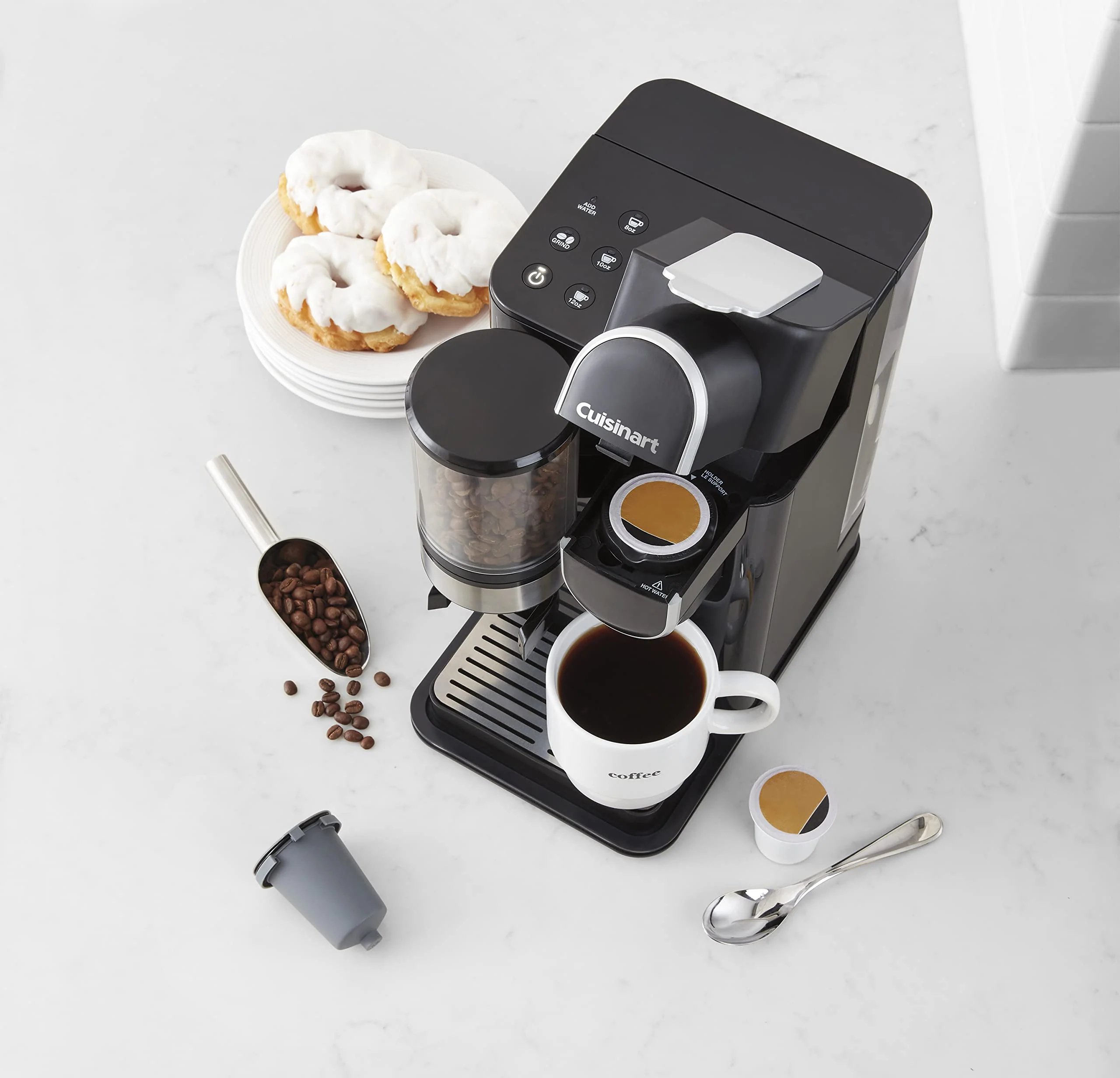 2026 Cuisinart Single-Serve Koffiezetapparaat + Koffiemolen