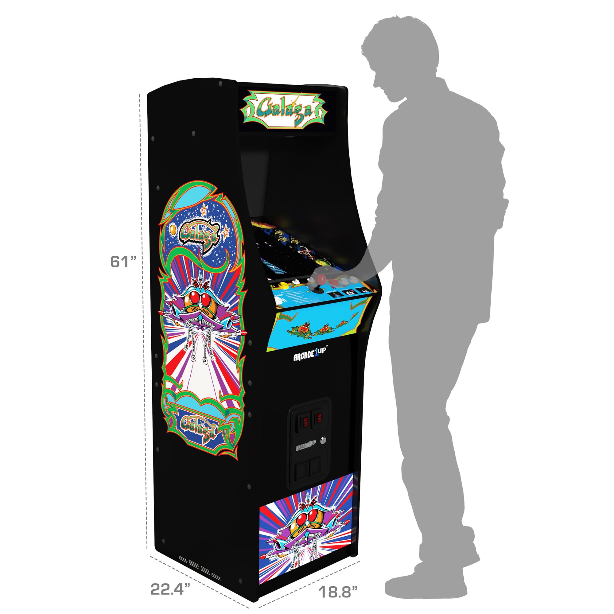 Arcade1Up Machine 5 voet hoge staande kast