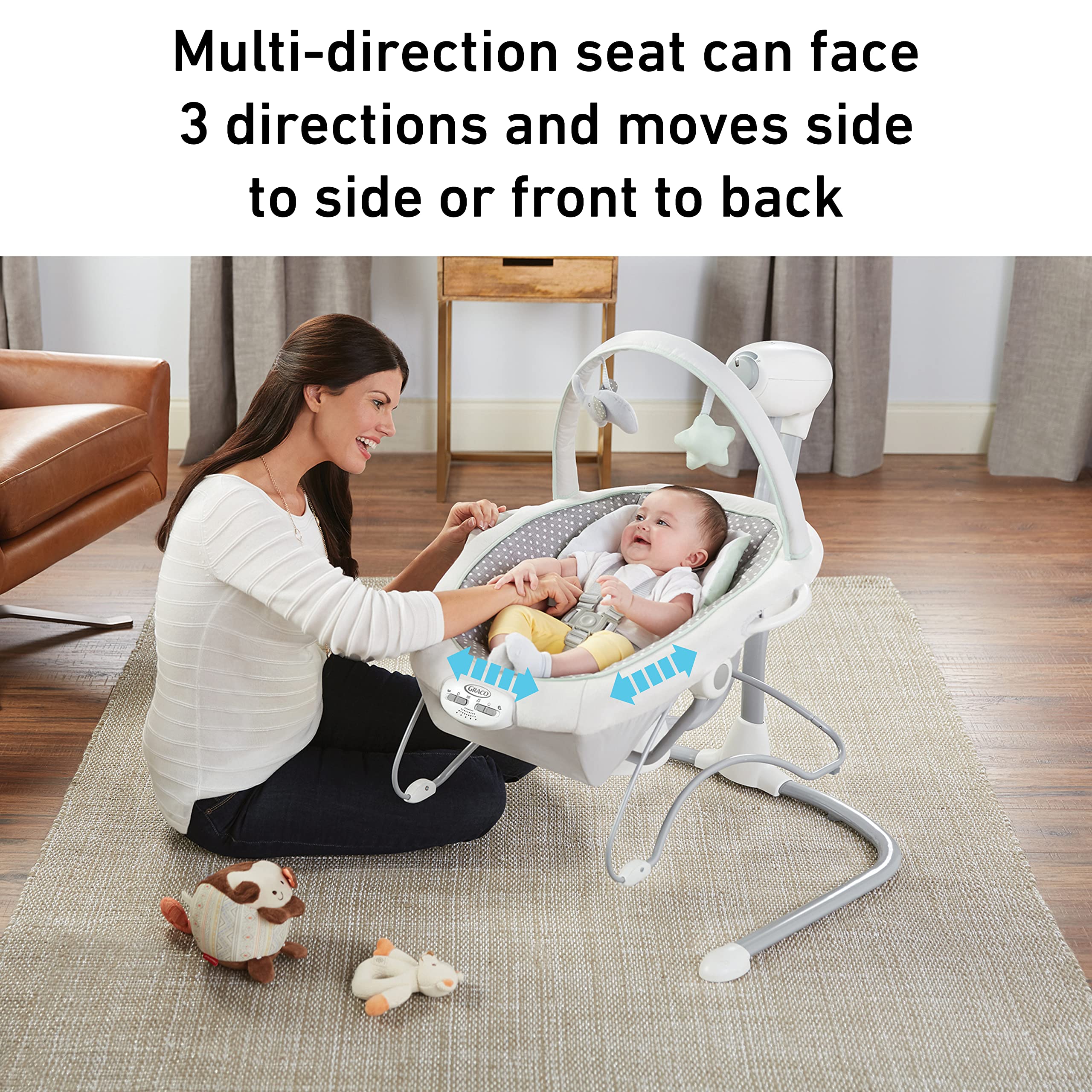 2026 Graco Soothe Swing draagbare schommelstoel