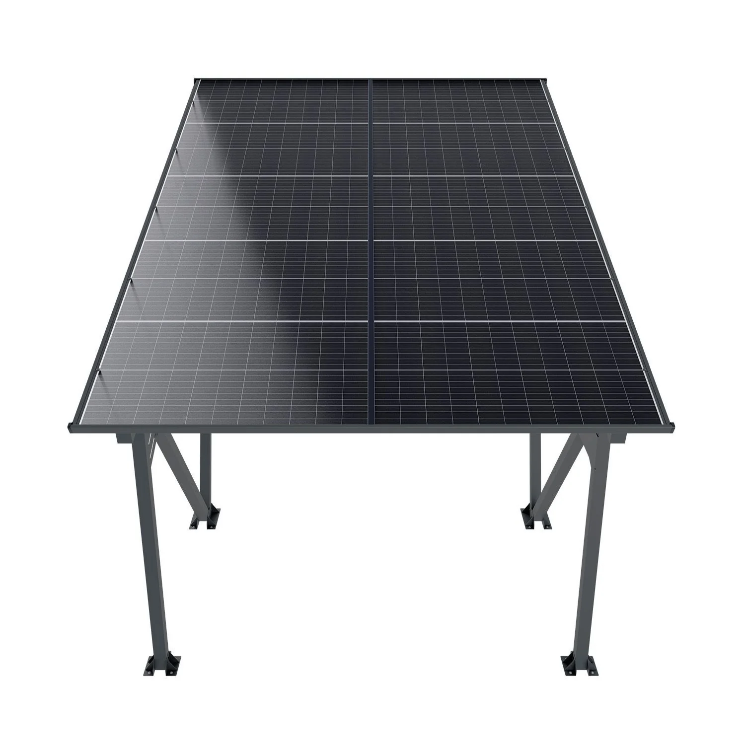 2026 SunLuxe Solar Carport-structuur - 4100 Watt