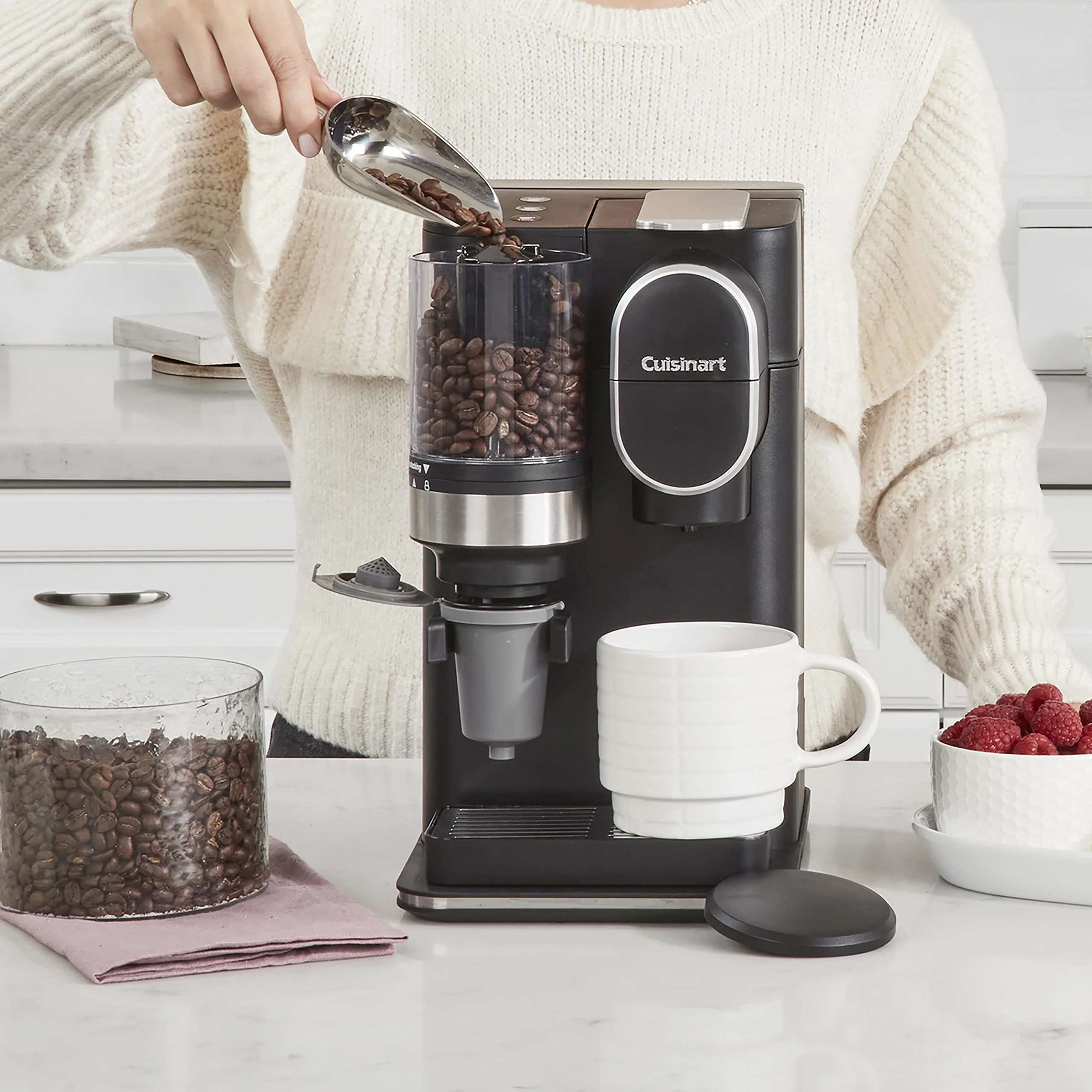 2026 Cuisinart Single-Serve Koffiezetapparaat + Koffiemolen
