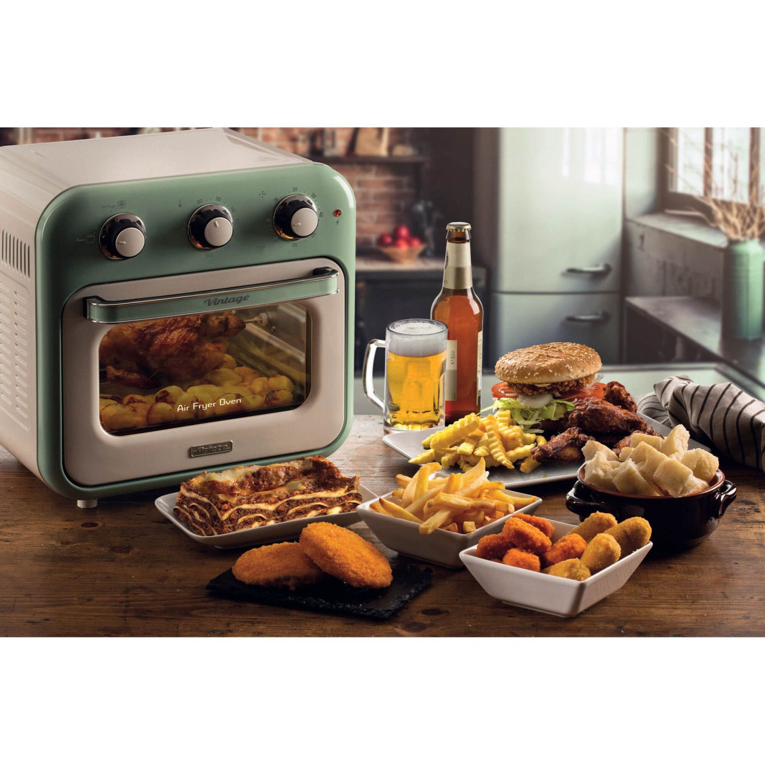 Ariete Vintage 4632/04 16 L 1400 W Groen