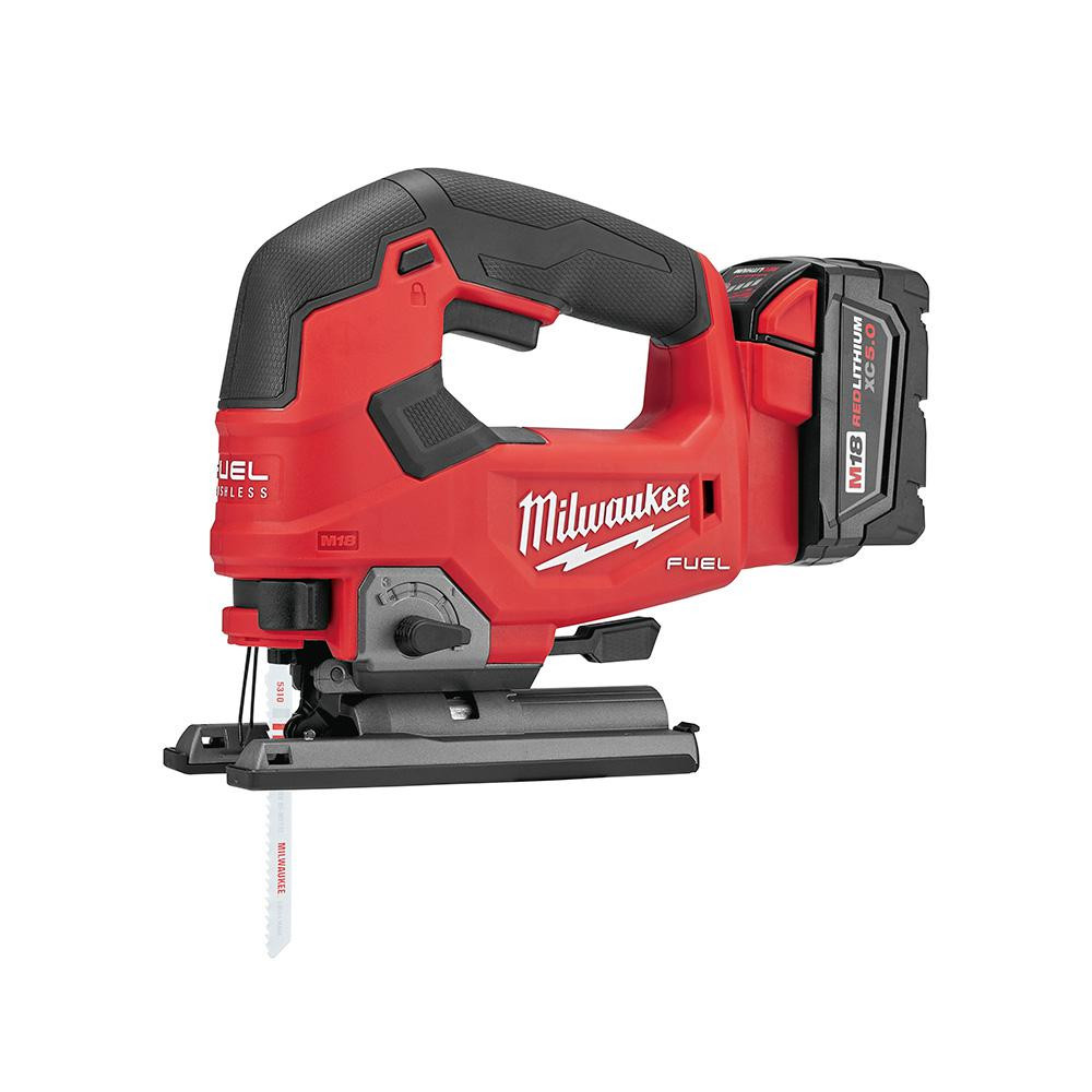 2026 Milwaukee M18 FUEL 18V borstelloze snoerloze combokit (10 gereedschappen) met (2) 5,0 Ah accu's, (1) oplader en (2) gereedschapstassen