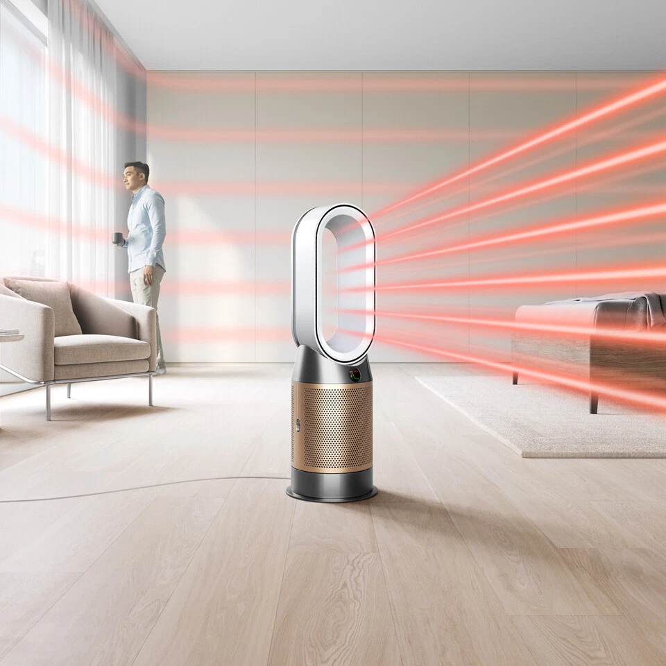 Dyson Hot+Cool HP09 2026 Luchtreiniger: ventilator, verwarming en luchtreiniger.