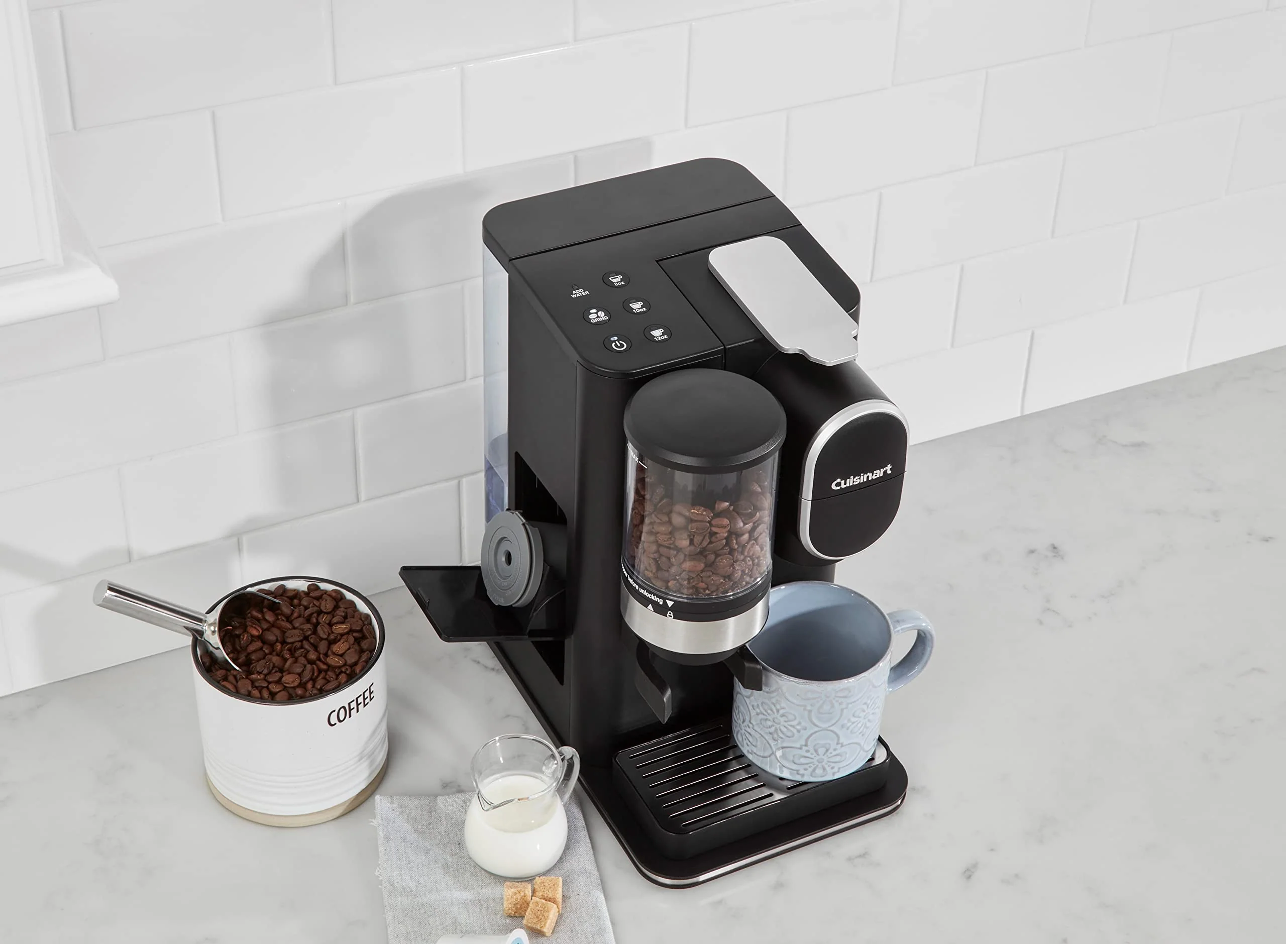 2026 Cuisinart Single-Serve Koffiezetapparaat + Koffiemolen