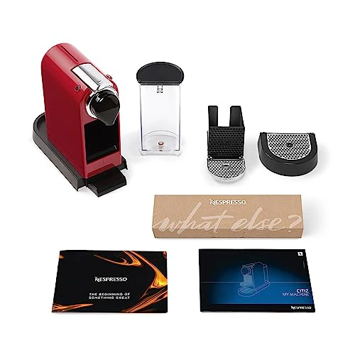 2026 Krups Nespresso Pixie Redesign Capsule Koffiezetapparaat | Espresso en Lungo | Industriële Stijl | Laag Energieverbruik | Automatische Uitschakeling | Verstelbare Lade | Recyclebare Capsules | Model XN306T