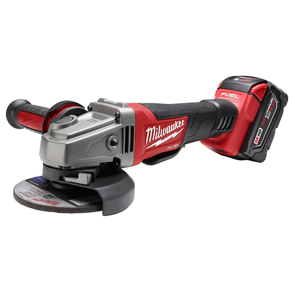 2026 Milwaukee M18 FUEL 18V borstelloze snoerloze combokit (10 gereedschappen) met (2) 5,0 Ah accu's, (1) oplader en (2) gereedschapstassen